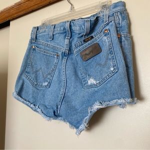 Wrangler high waisted shorts